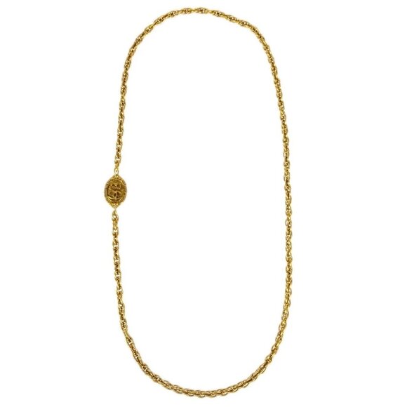 Chanel Chain Necklace Gold 185035 - Picture 1 of 4